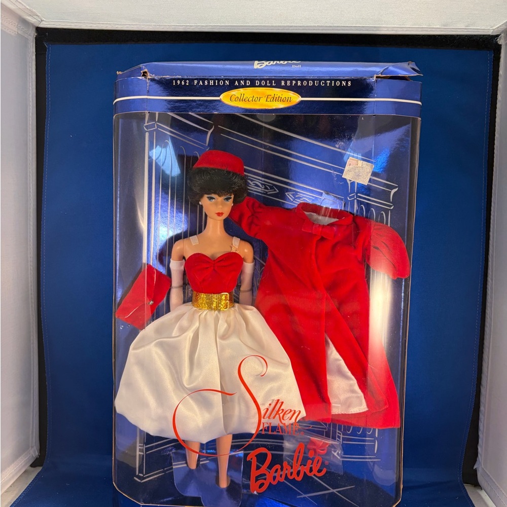 Barbie in Red Top & White Satin Skirt – Barbie Brand